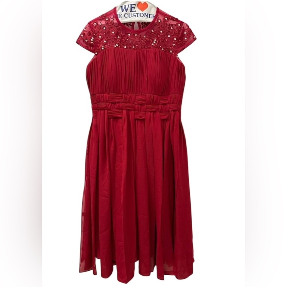 Red Dress JJ’s House Custom Women’s Size 8/10 Jazz Swing Party Theater Wedding